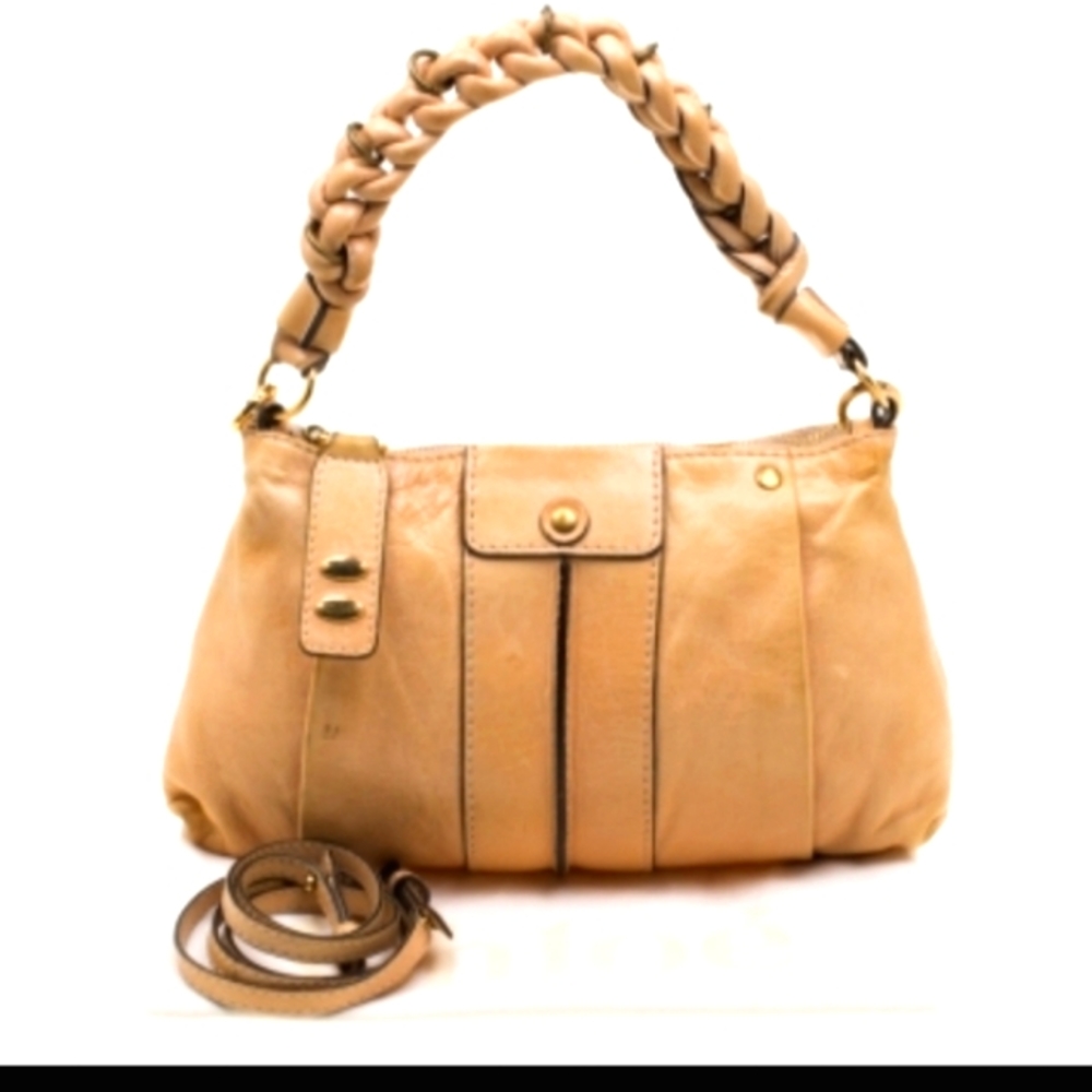 Rare color Chloe leather heloise eloise hobo satchel one handle with links bag